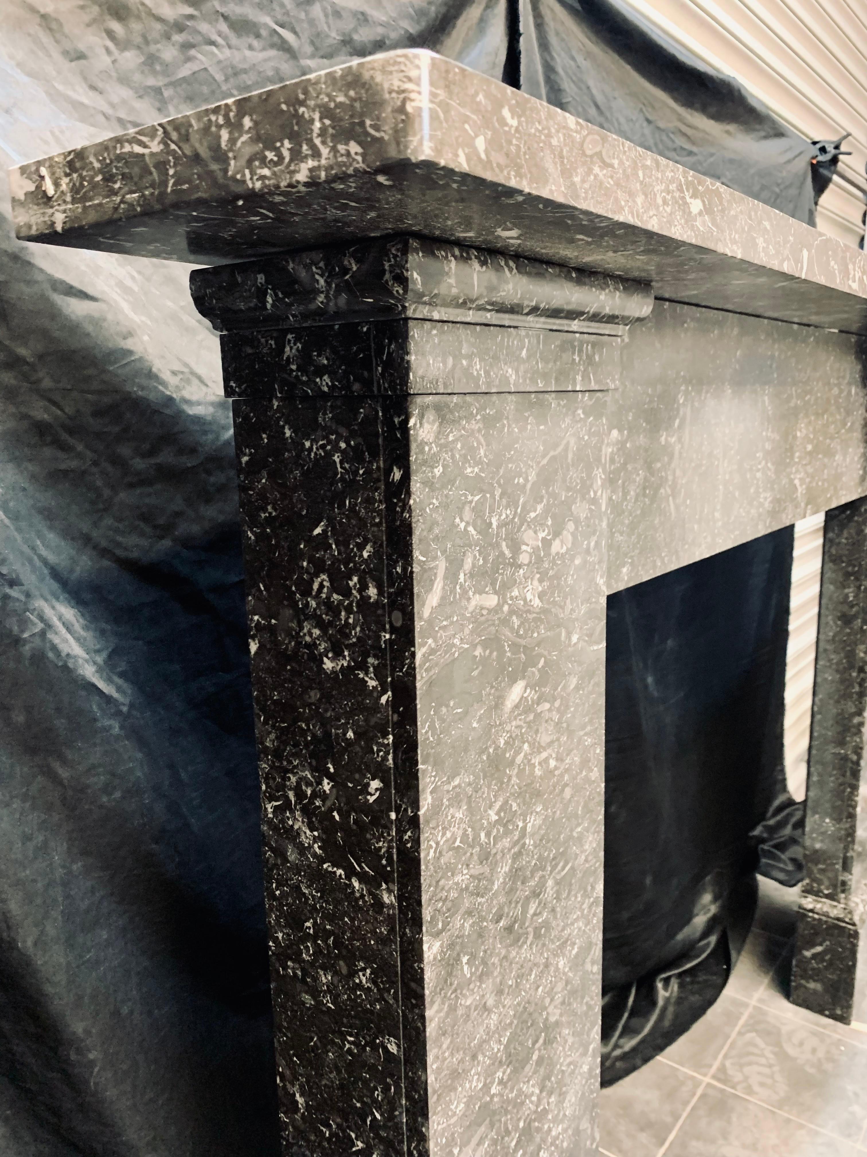 Scottish 19th Century Victorian St Anne’s Marble Fireplace Surround 9