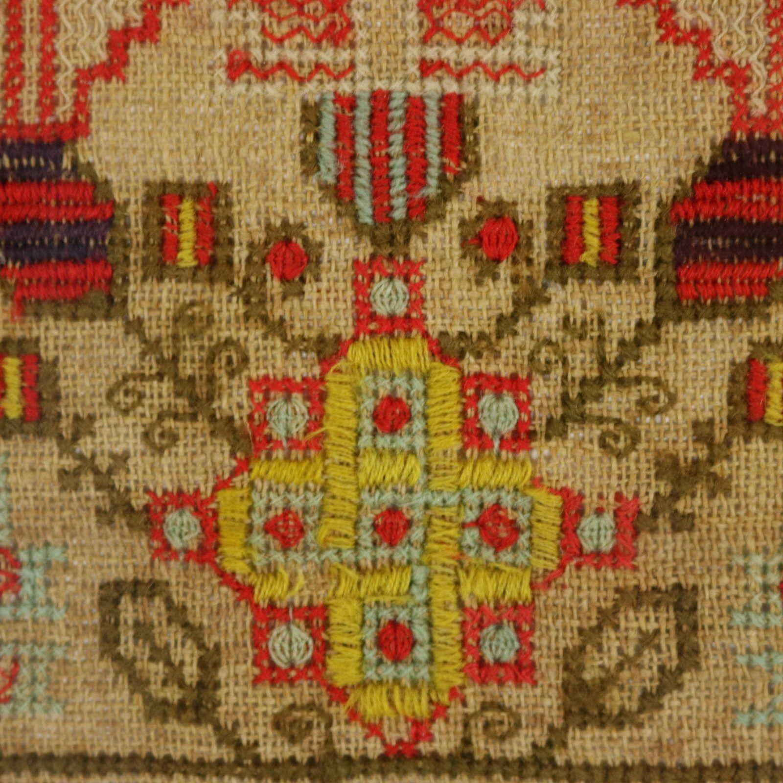 Scottish Antique Band Sampler, 1754 For Sale 5