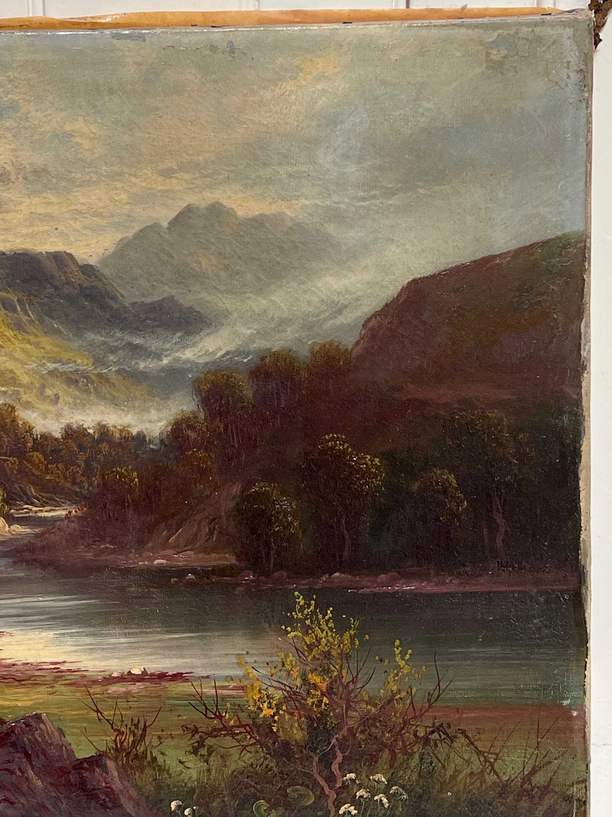 The Highland Glen
Scottish School, early 1900's
signed oil on canvas, unframed
canvas : 20 x 30 inches
Provenance: private collection, UK
Condition: very good condition

For more any more information please do contact us with any questions you may