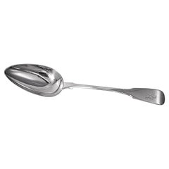 Scottish Antique Silver large Spoon Glasgow 1831