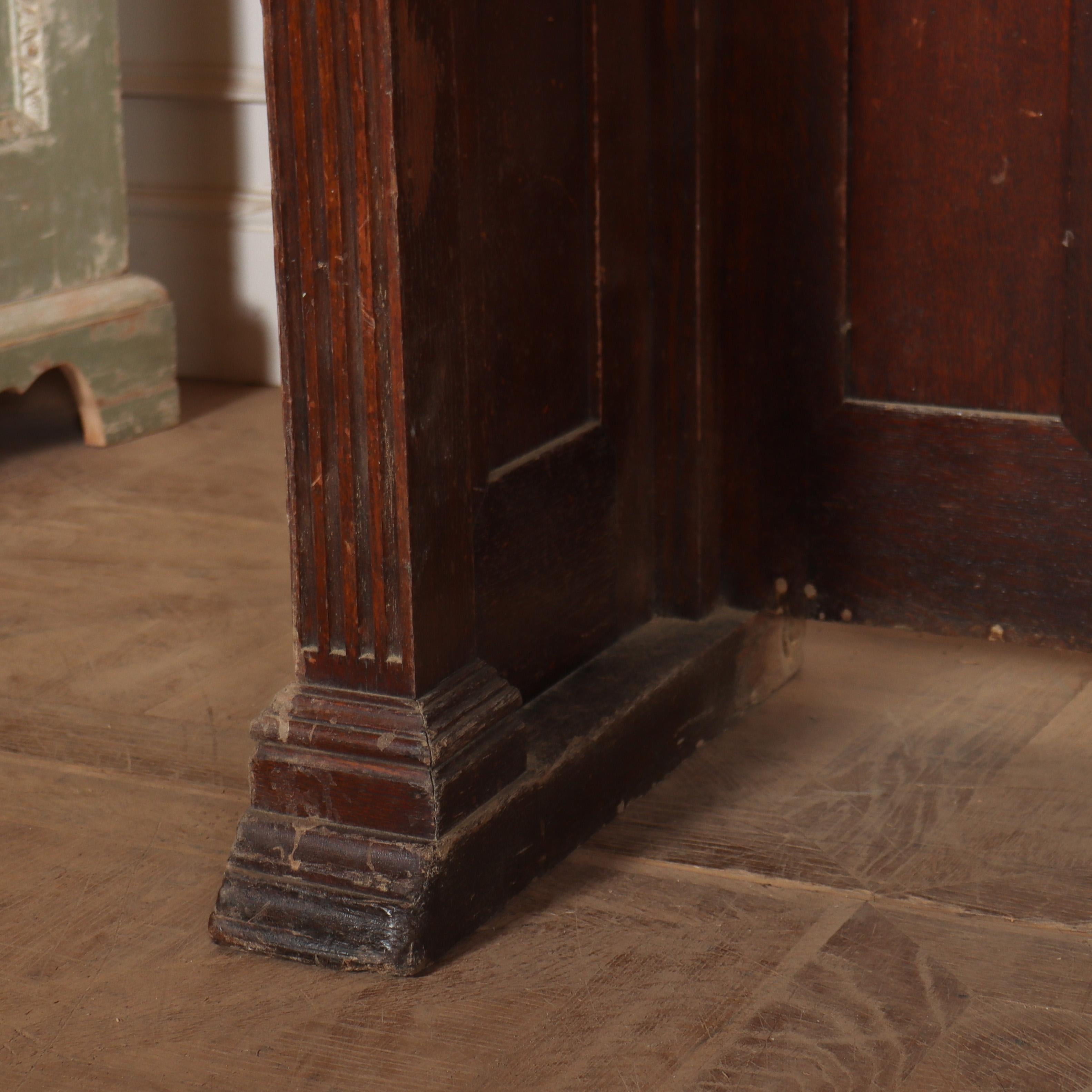 Scottish Architectural Oak Console For Sale 7