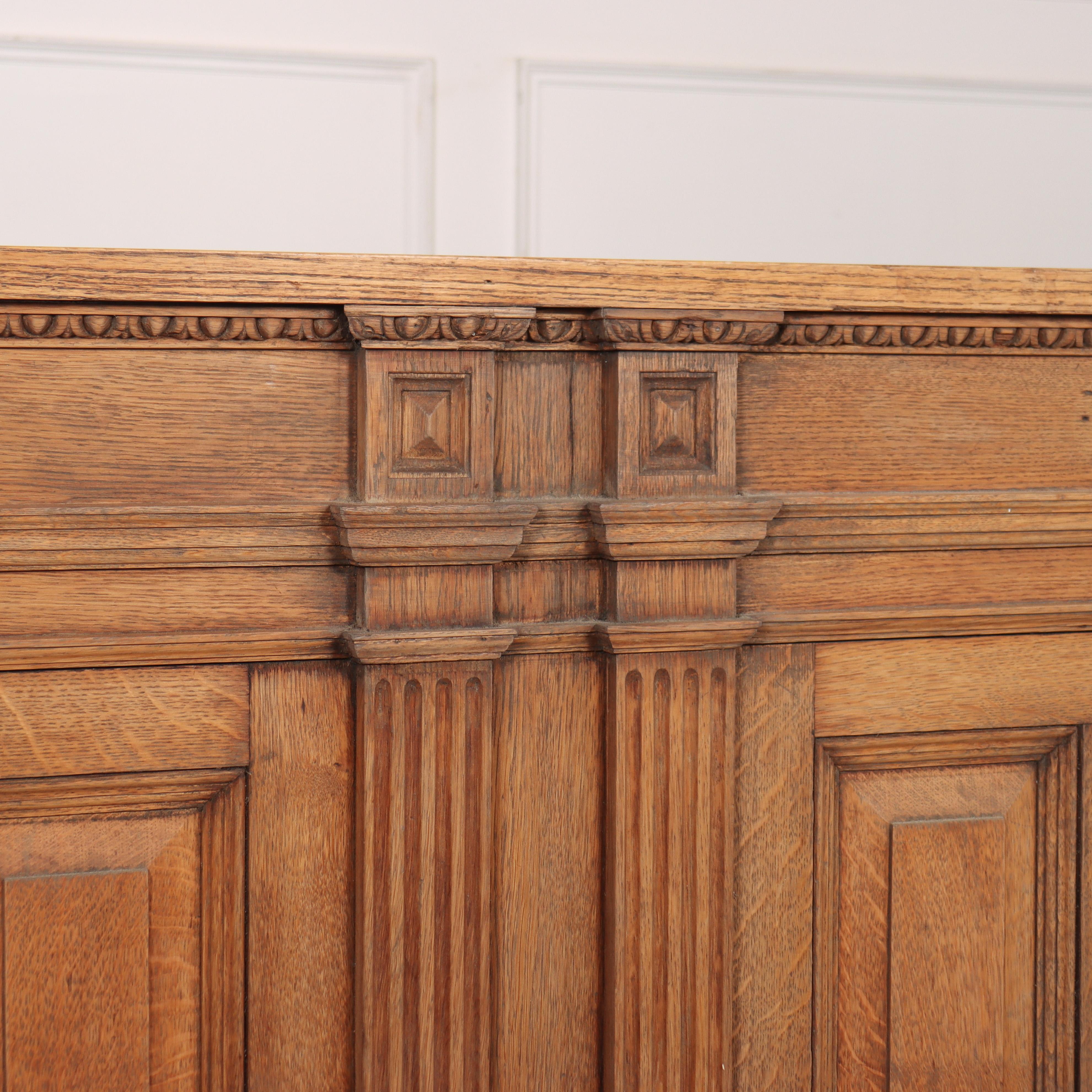 Scottish Architectural Oak Console For Sale 3