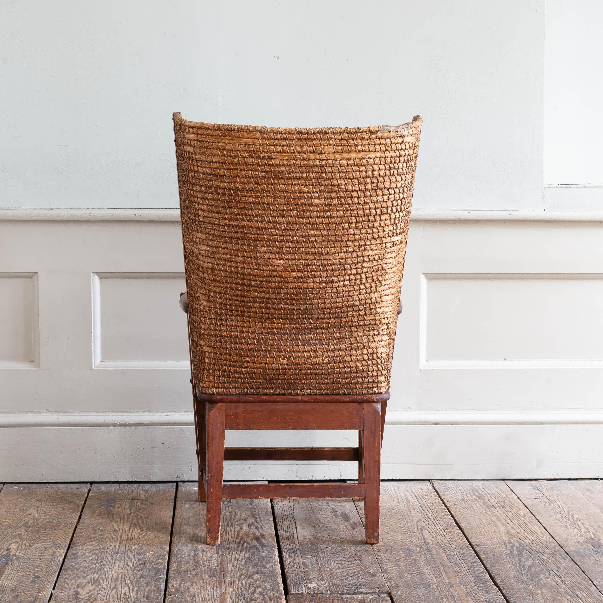 Schottischer Kunsthandwerksstuhl 'Stronza' Orkney Chair, für Liberty's of London im Angebot 8