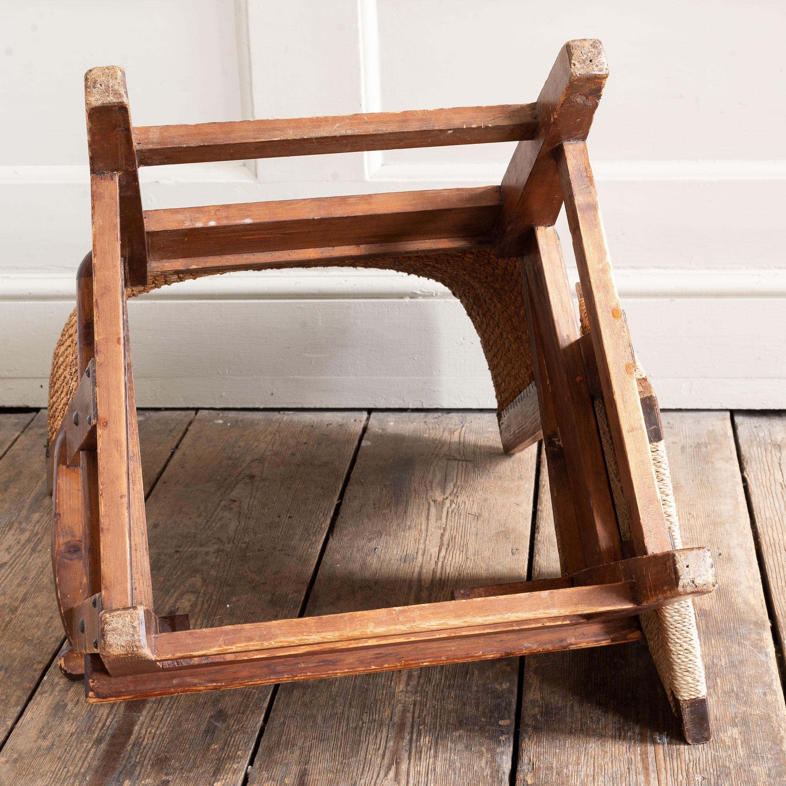 Schottischer Kunsthandwerksstuhl 'Stronza' Orkney Chair, für Liberty's of London im Angebot 12