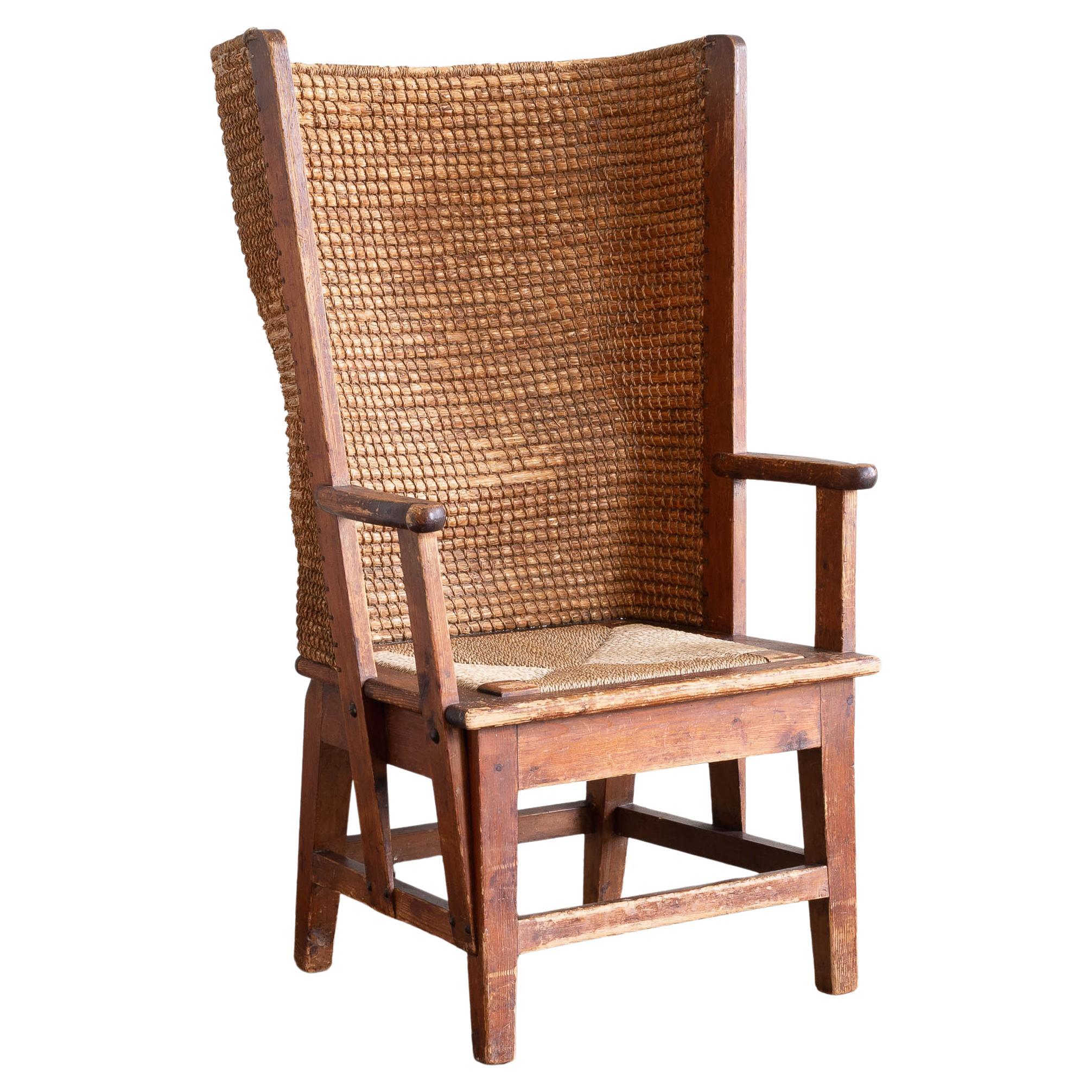 Scottish Arts & Crafts 'Stronza' Orkney Chair, for Liberty's of London