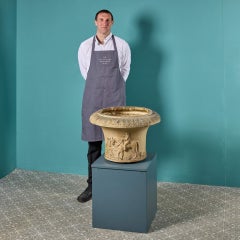 Scottish Buff Terracotta Antique Planter