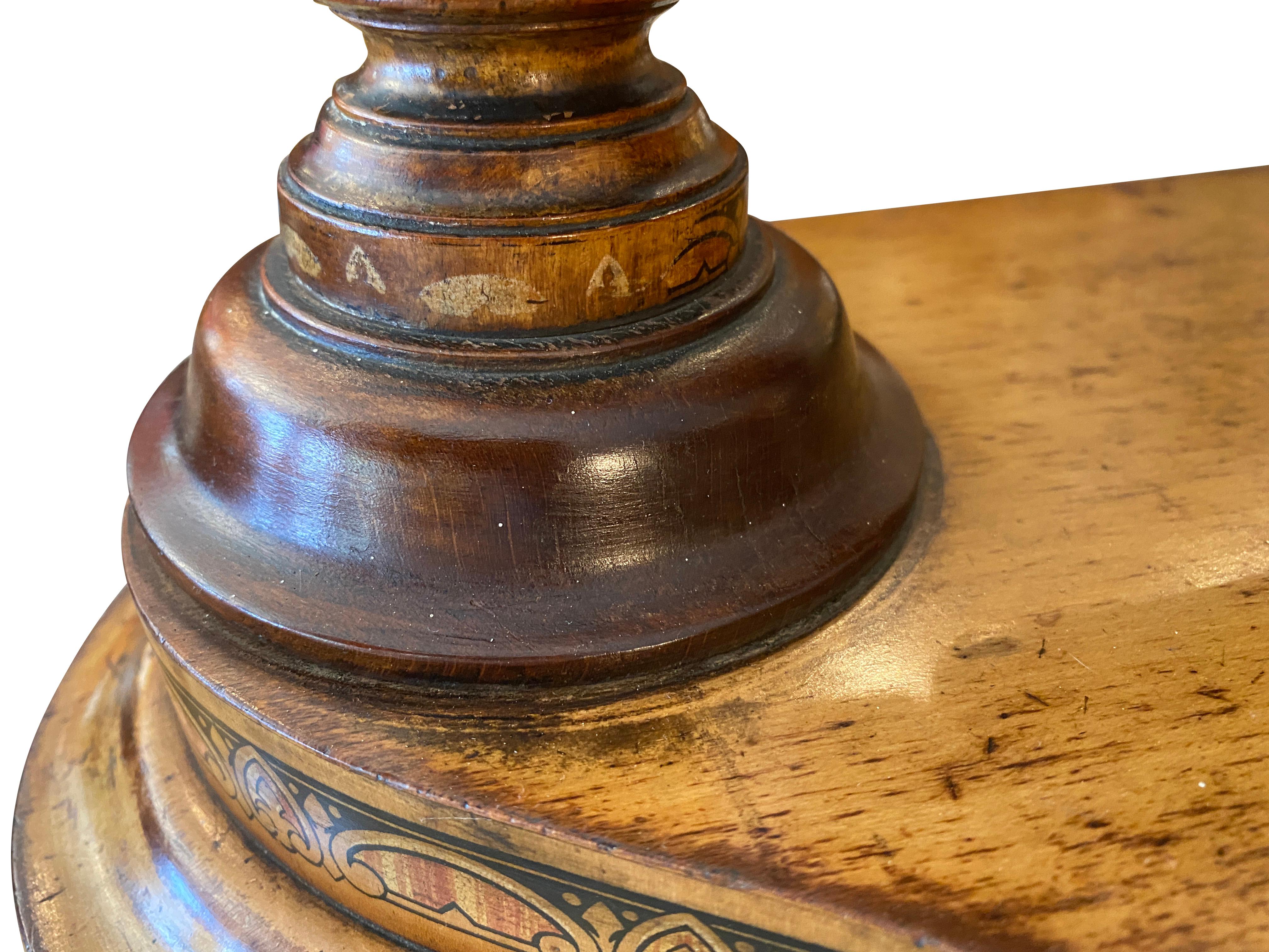 Miroir de coiffeuse de table écossais en vente 3