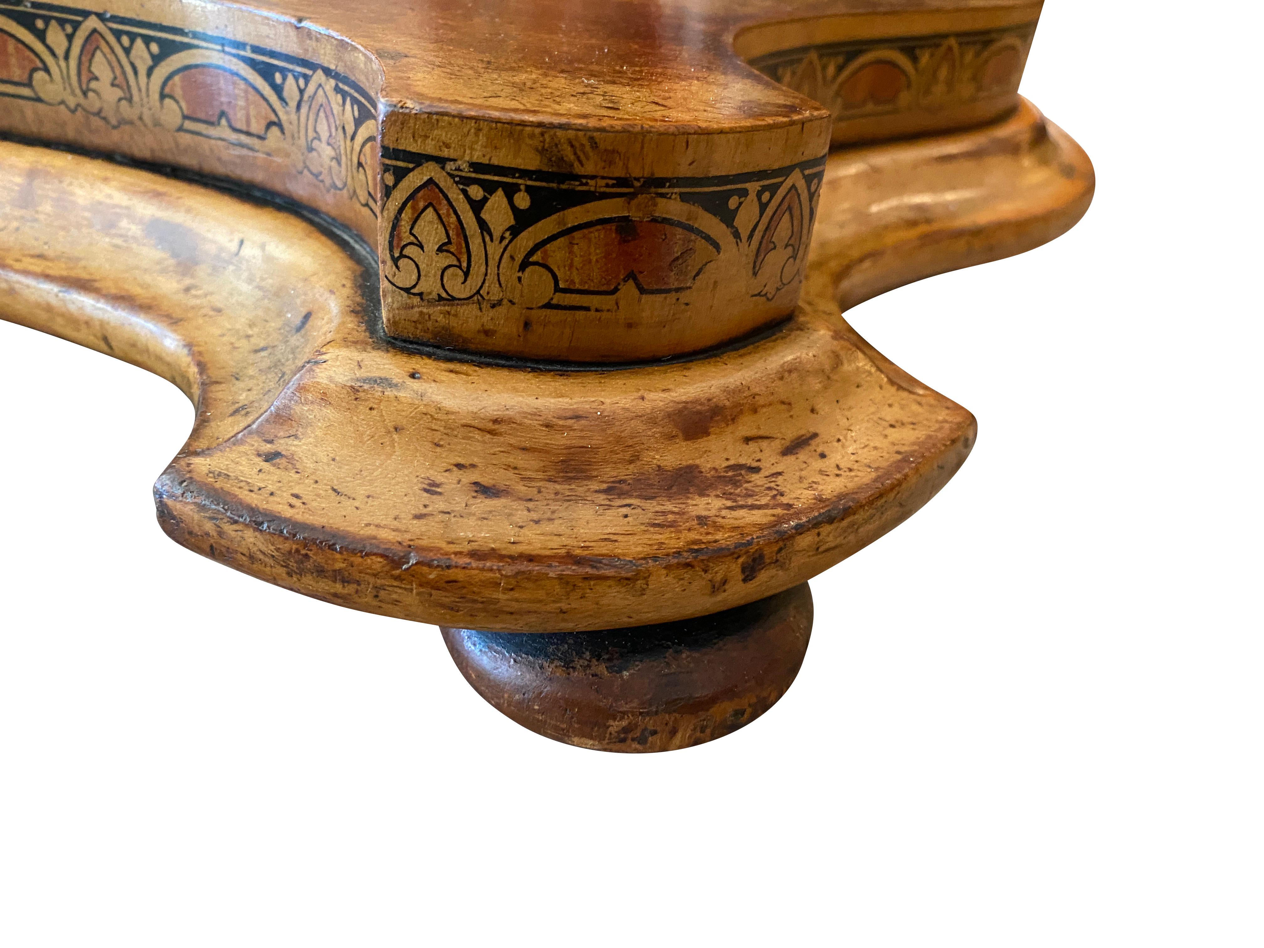 Érable Miroir de coiffeuse de table écossais en vente