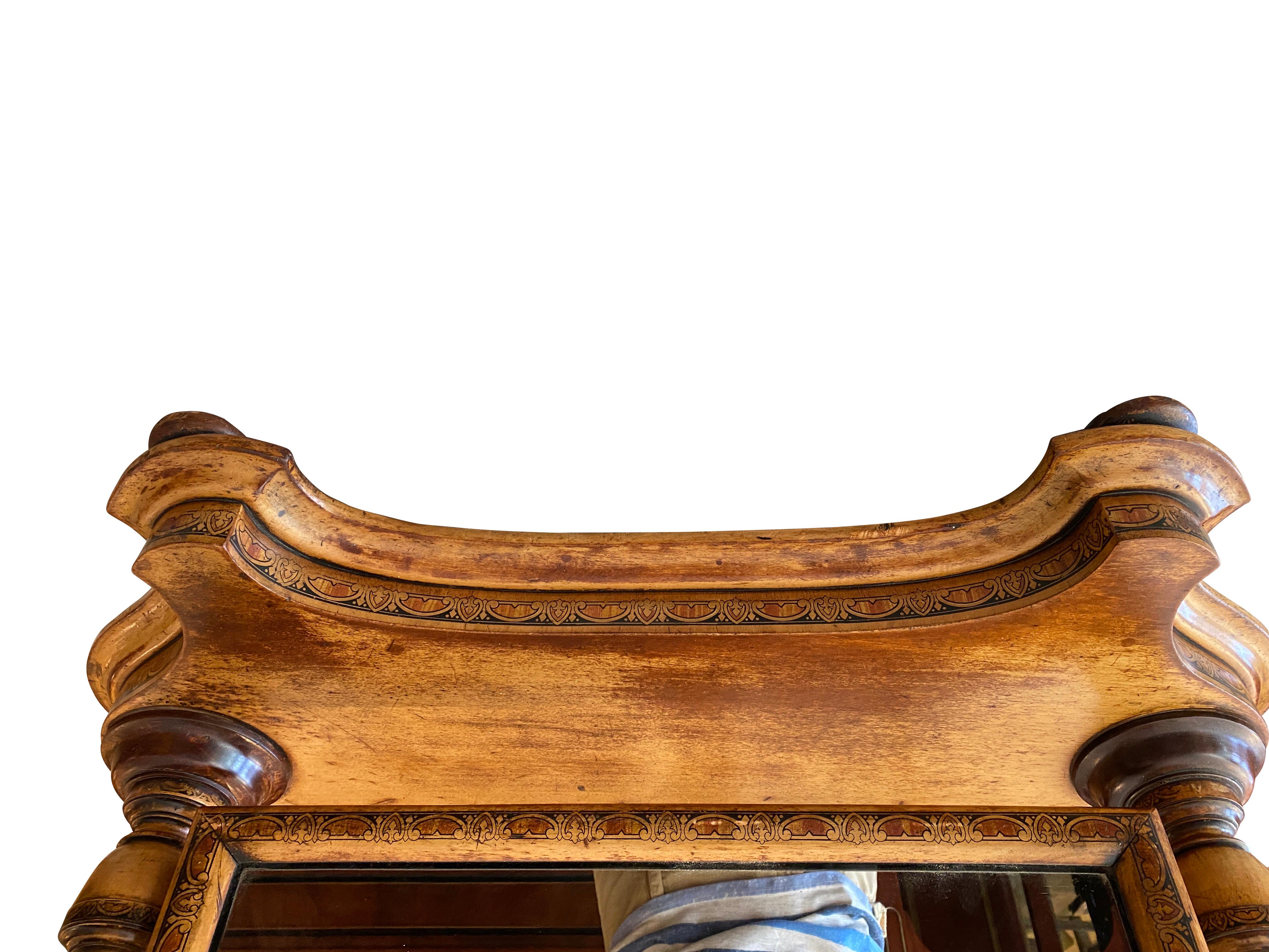 Miroir de coiffeuse de table écossais en vente 2