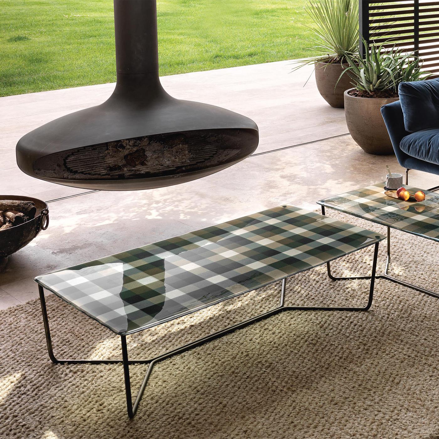 Blackened Scottish Coffee Table For Sale