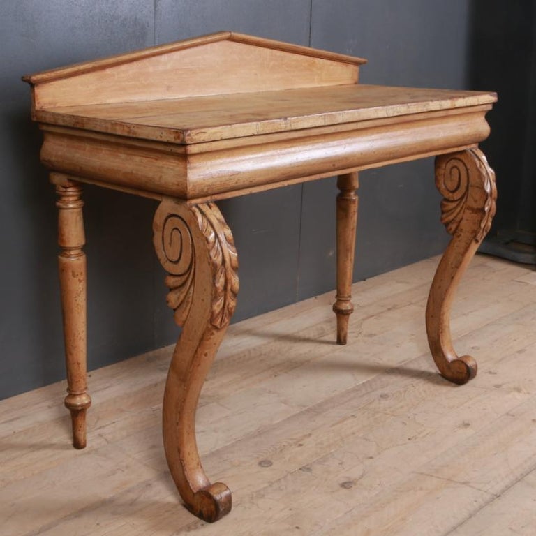 Scottish Console Table For Sale at 1stdibs