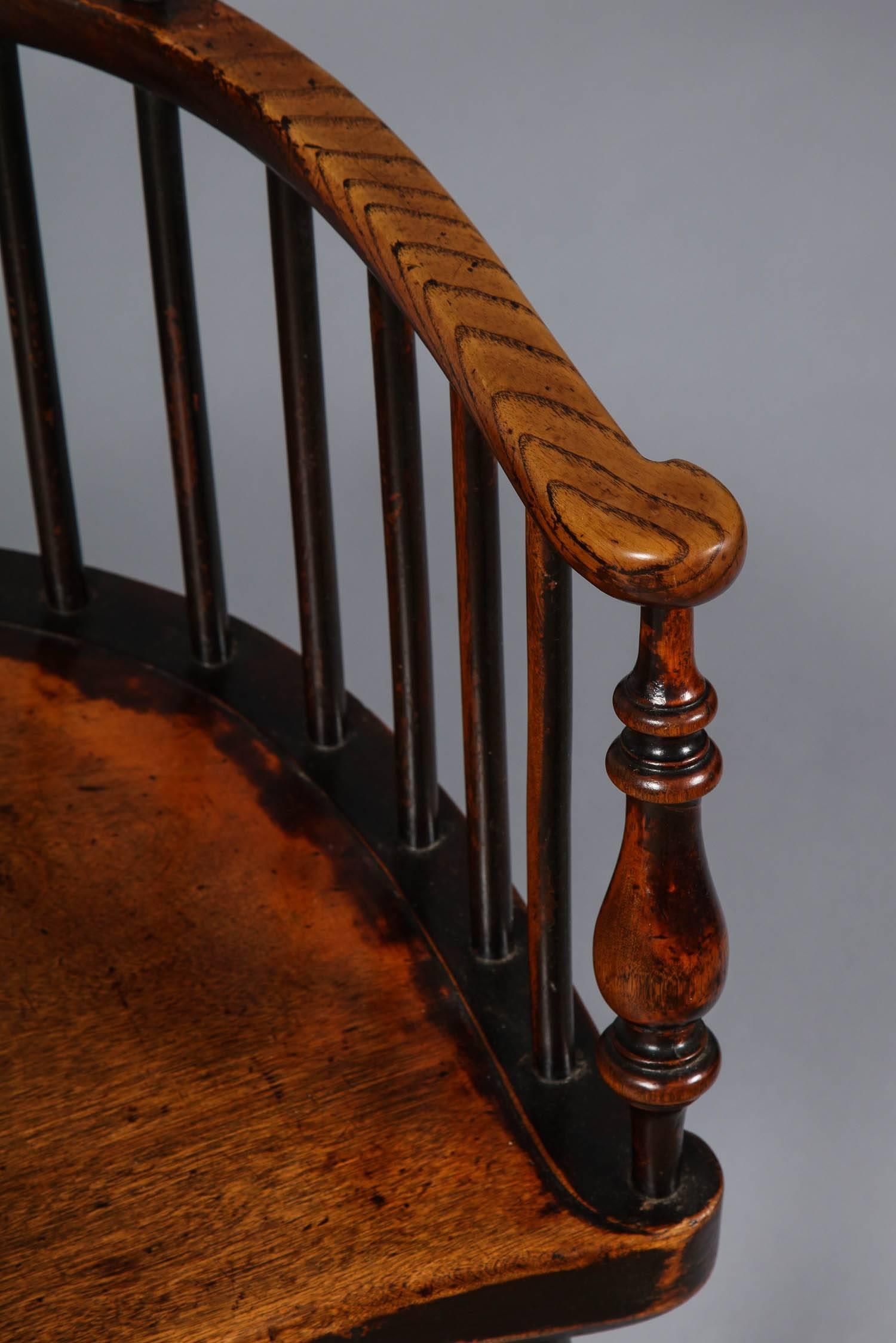 comb back windsor chair
