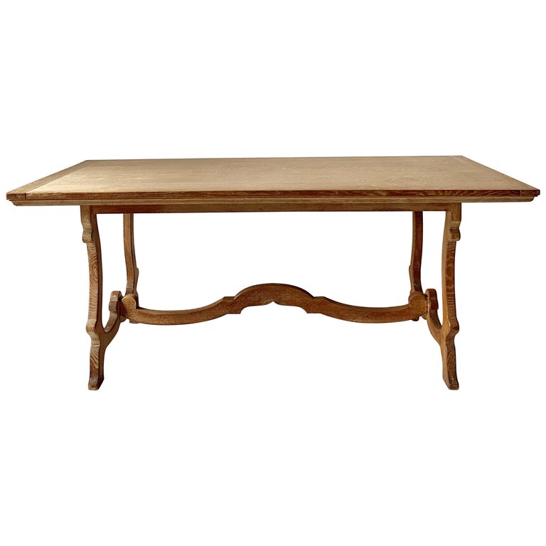 Limed Oak Table Dining Room - Limed Oak Dining Table Modern Dining Room / Vida designs panama console table 2 drawer, living room furniture, natural oak, wax finish.