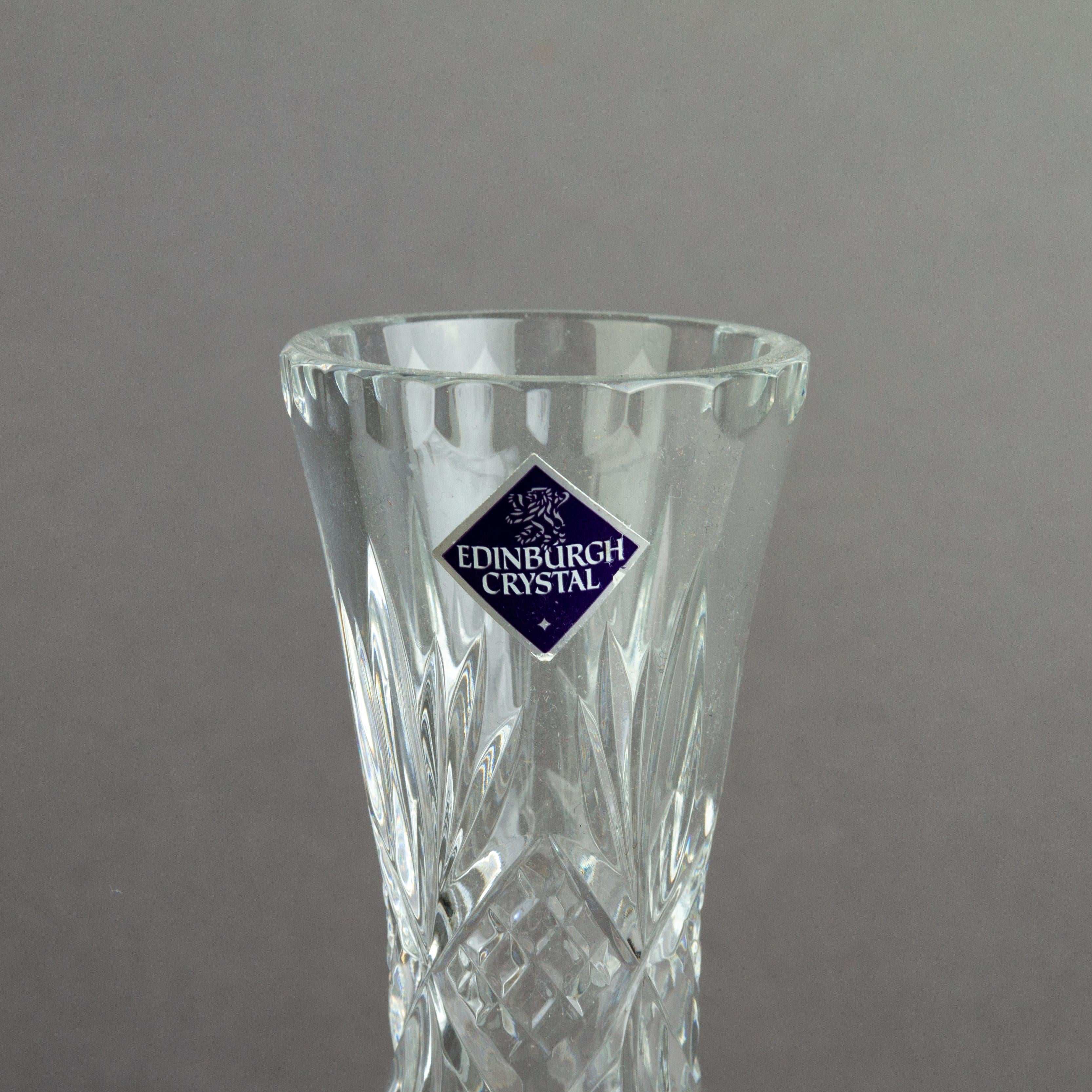 Scottish Edinburgh Cut Crystal Glass Vase
Good condition
Free international shipping.
