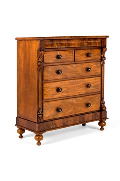 Scottish Flamed Mahogany Chest of Drawers