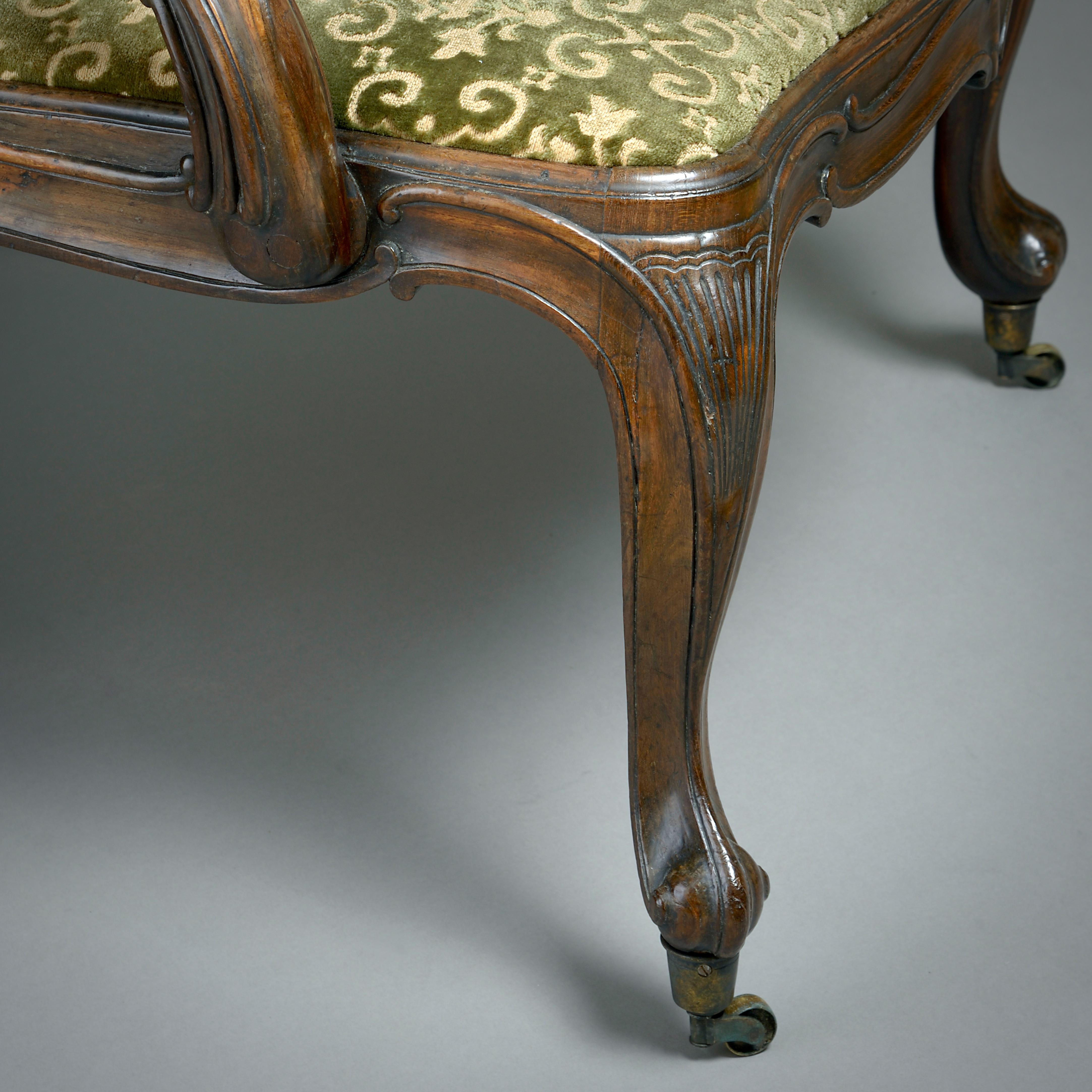Scottish George II Laburnum Library Chair 2