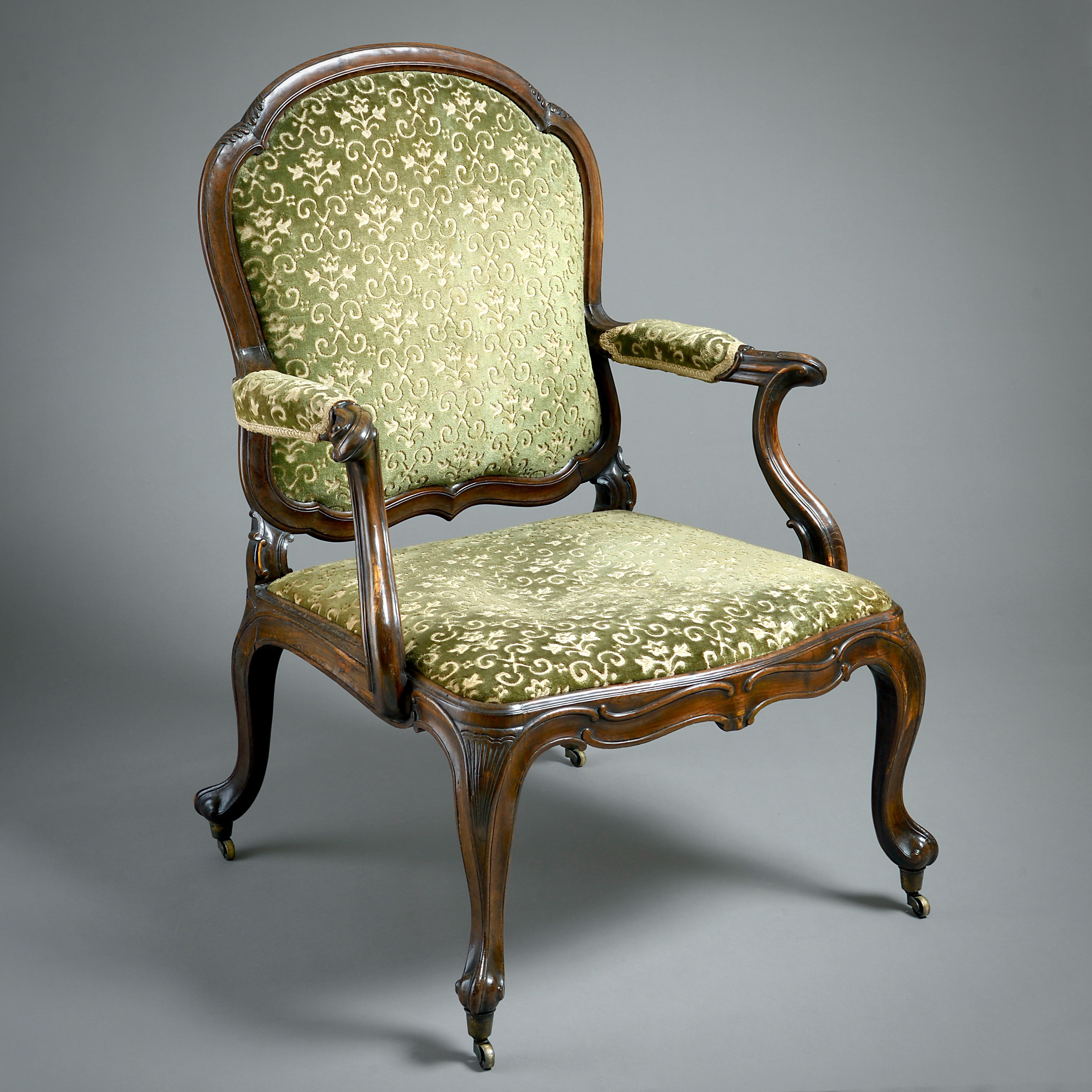 Scottish George II Laburnum Library Chair