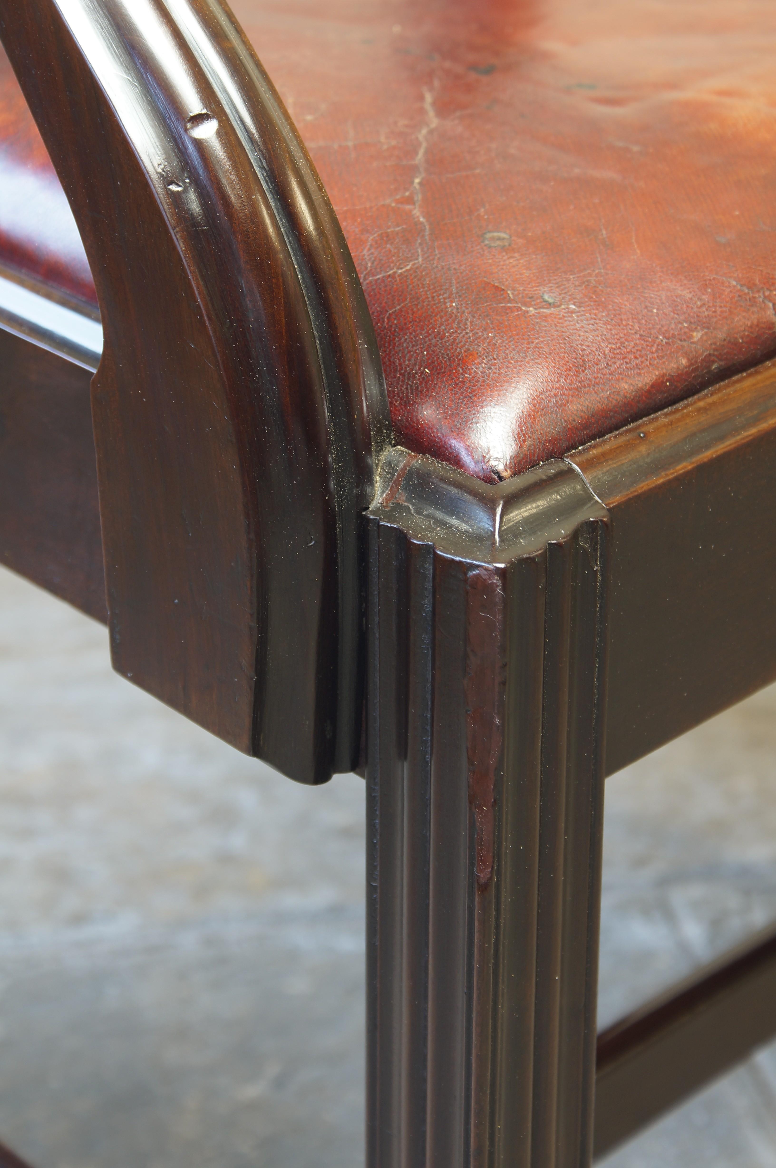 Schottische George III.-Laburnum  Carver-Sessel mit großzügigen Proportionen. im Angebot 4