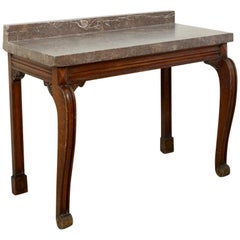 Antique Scottish George IV Oak Side Table
