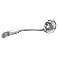 Scottish Georgian Silver Toddy Sauce ladle Edinburgh 1824 Alex Henderson