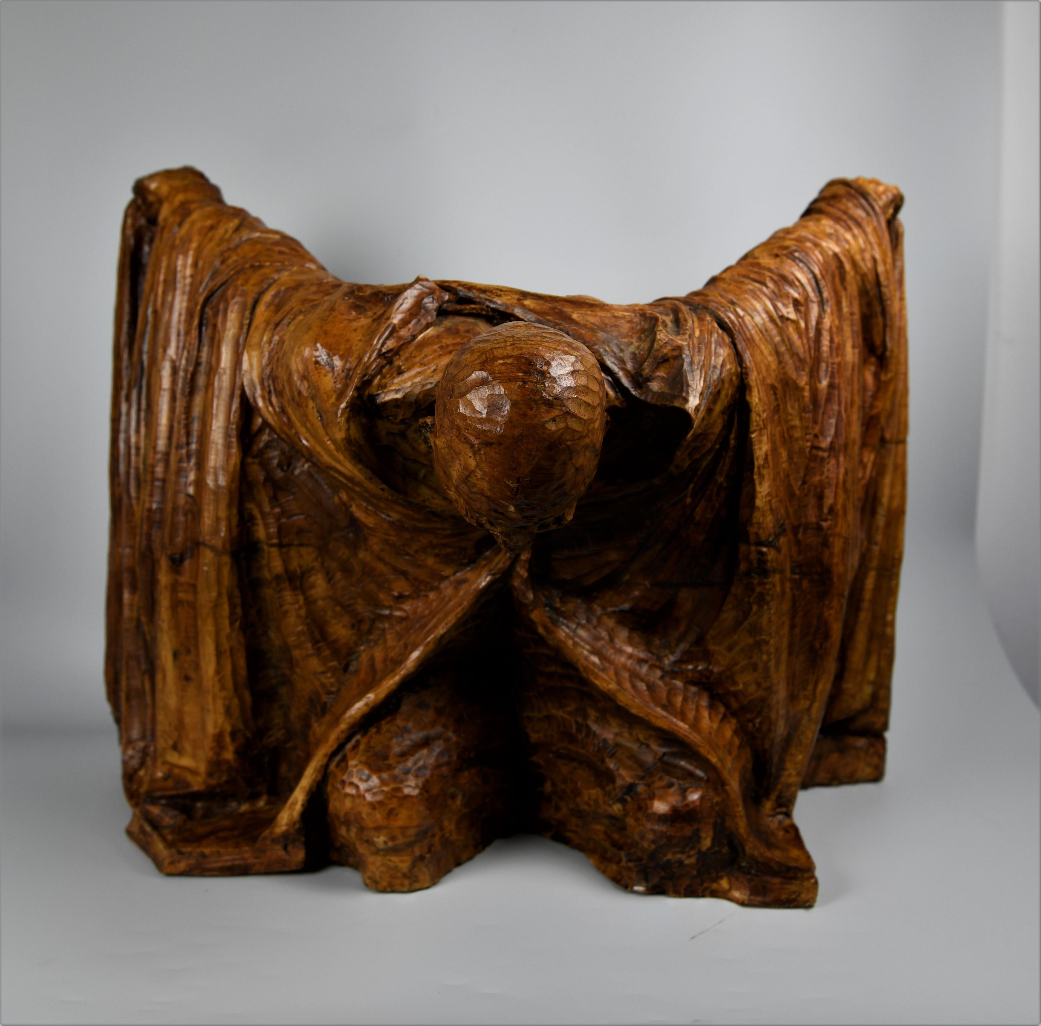 Fruitwood Maquette Entirely charming the anonymous sculptor of 