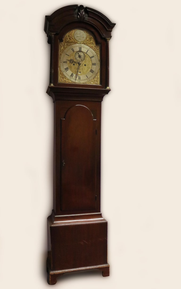 Scottish Grandfather Clock by Charles Lunan of Aberdeen For Sale at 1stdibs
