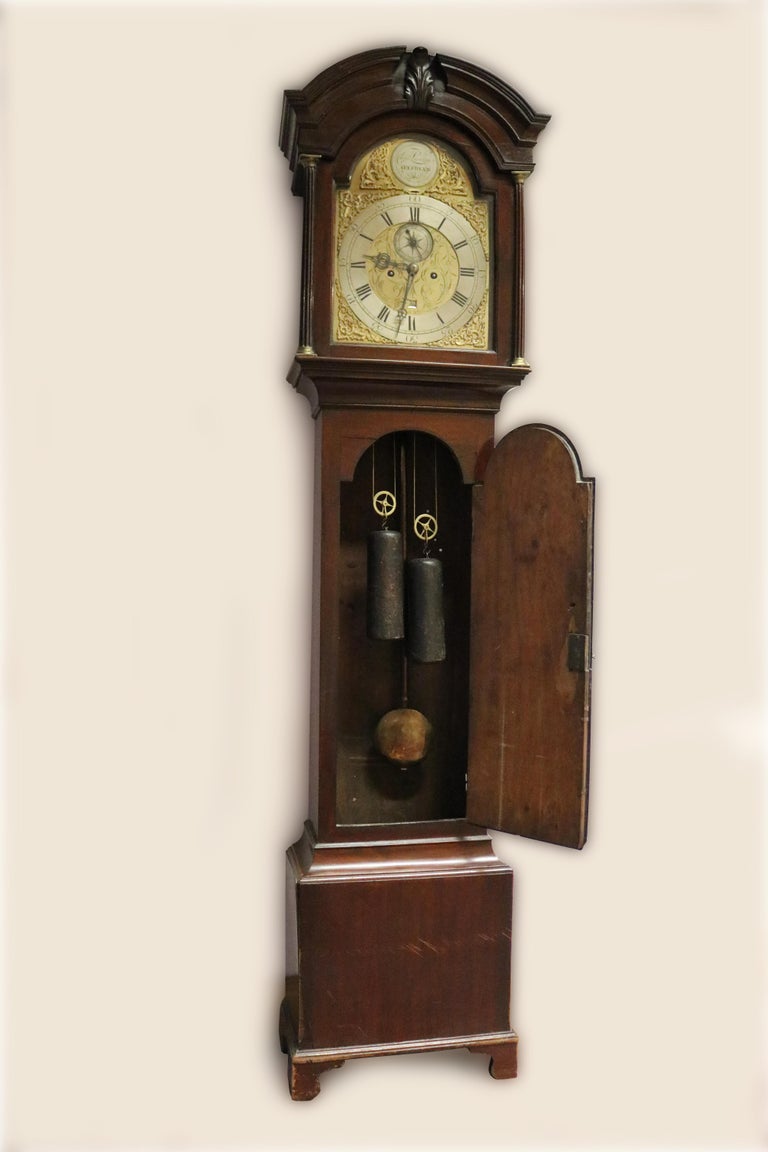 Scottish Grandfather Clock by Charles Lunan of Aberdeen For Sale at 1stdibs
