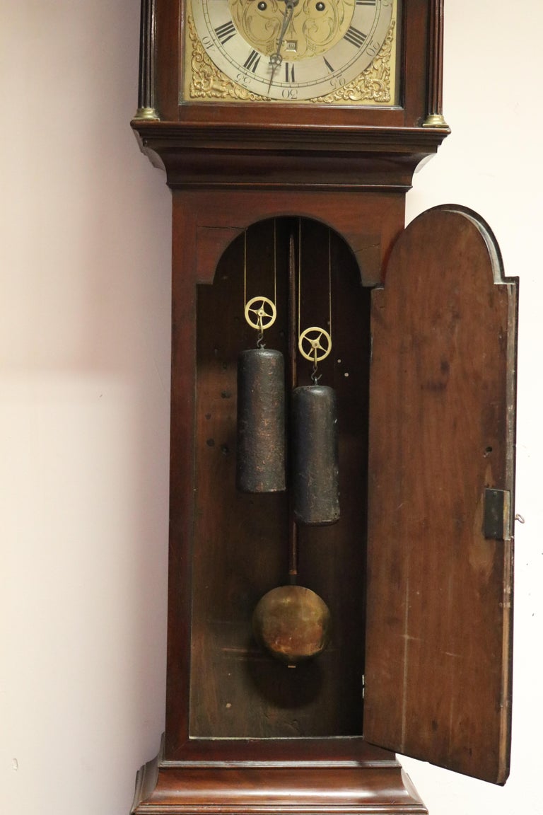 Scottish Grandfather Clock by Charles Lunan of Aberdeen For Sale at 1stdibs