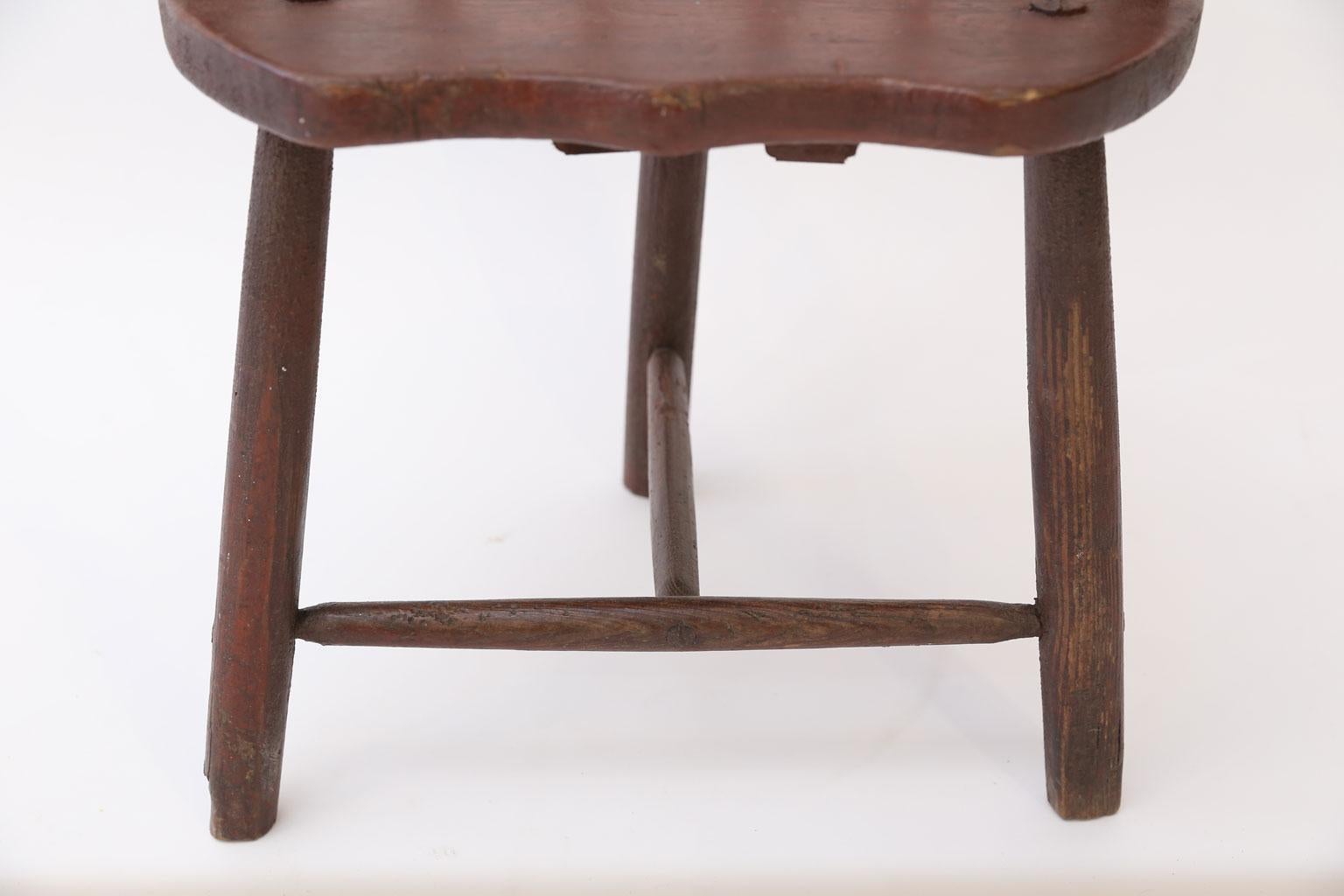 Scottish Horseshoe Back Chair For Sale 4