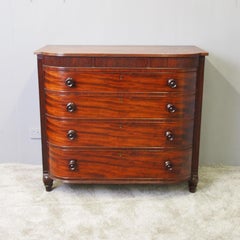 Scottish Mahogany Chest of Drawers by Gordon and Watson, Ayr