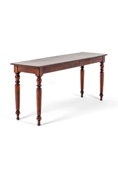 Scottish Mahogany Console Table
