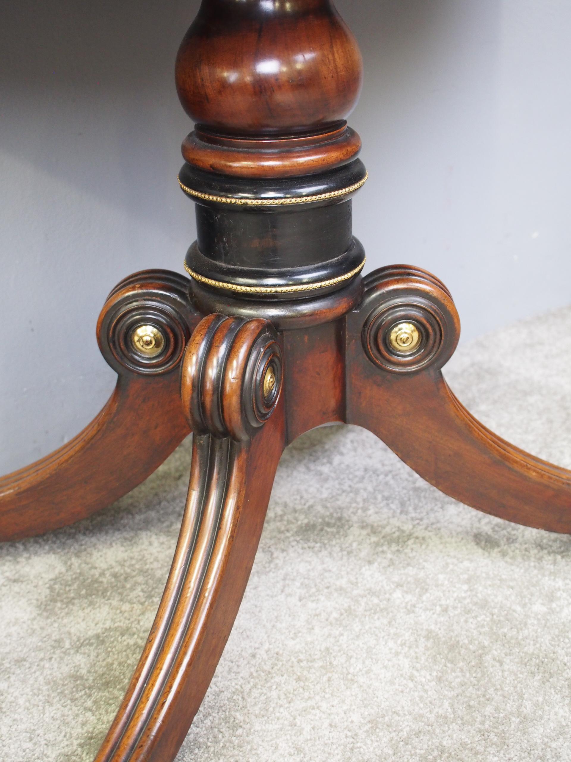 Scottish Mahogany D Shaped Card Table For Sale 2