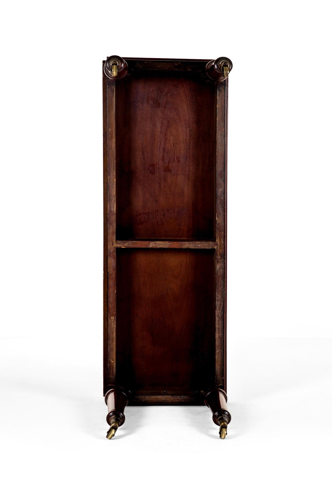 Scottish Mahogany Serving Table by John Taylor & Son Edinburgh For Sale 6