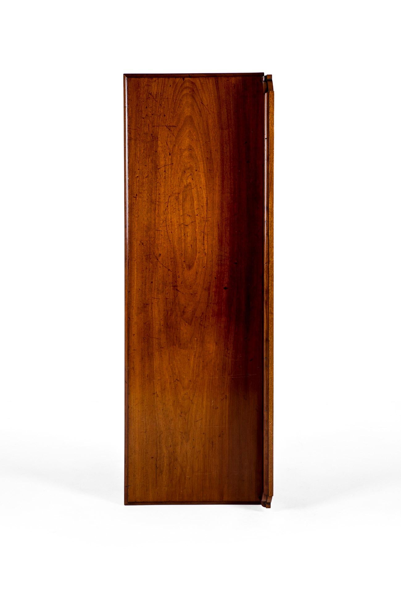 Hand-Carved Scottish Mahogany Serving Table by John Taylor & Son Edinburgh For Sale