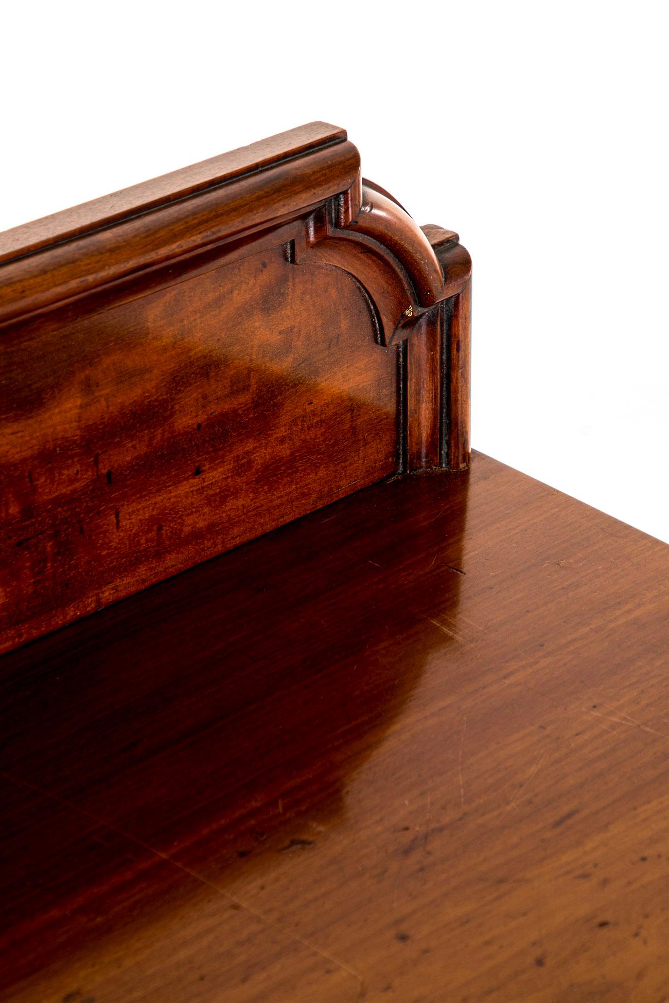 19th Century Scottish Mahogany Serving Table by John Taylor & Son Edinburgh For Sale