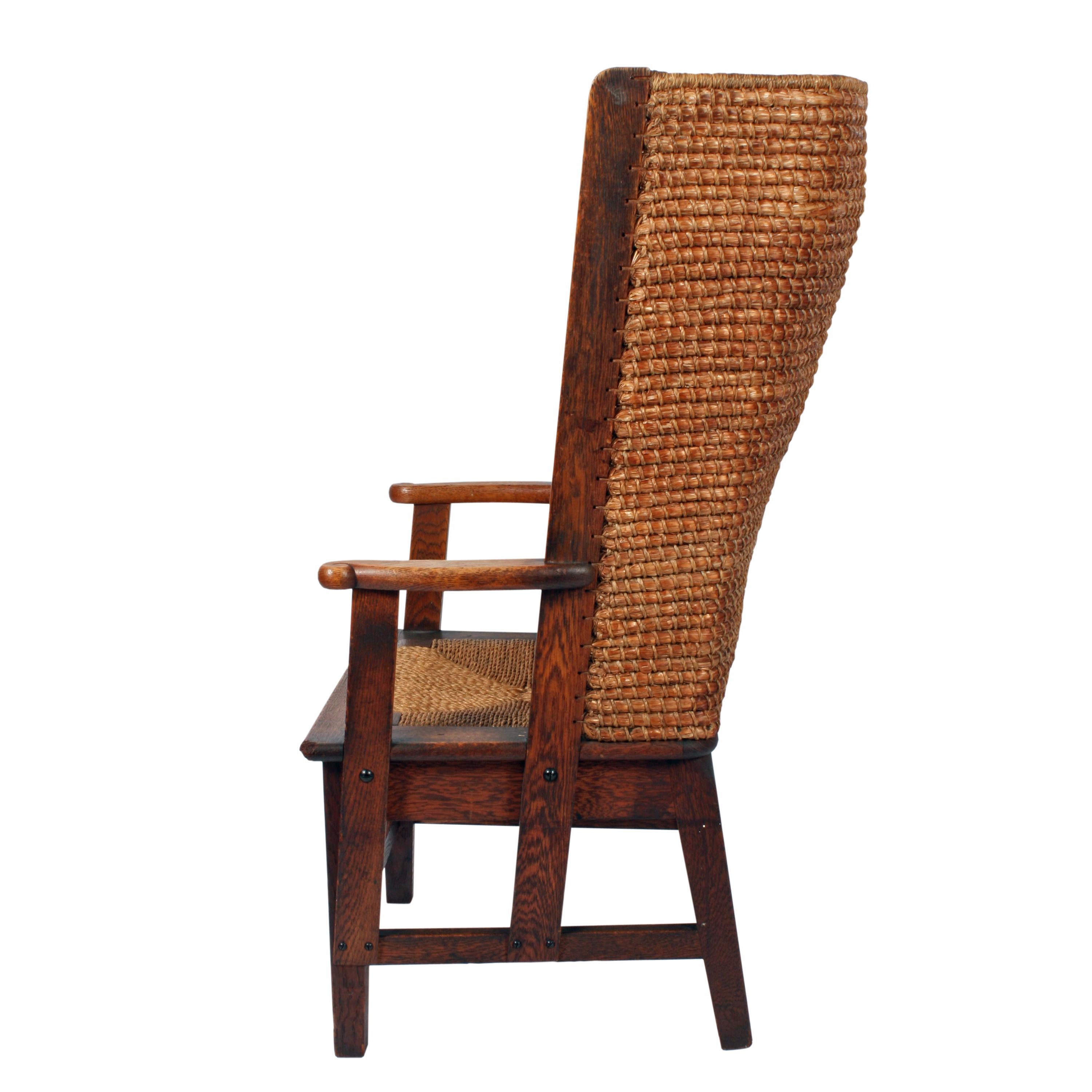 Scottish Oak Orkney Chair In Good Condition In Newcastle Upon Tyne, GB