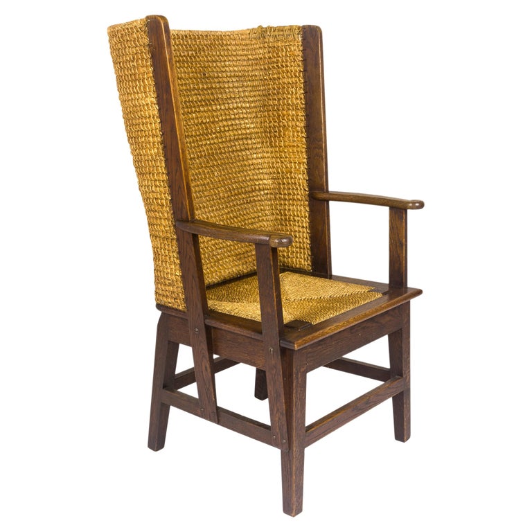 Scottish Orkney Chair, 1940 For Sale at 1stDibs
