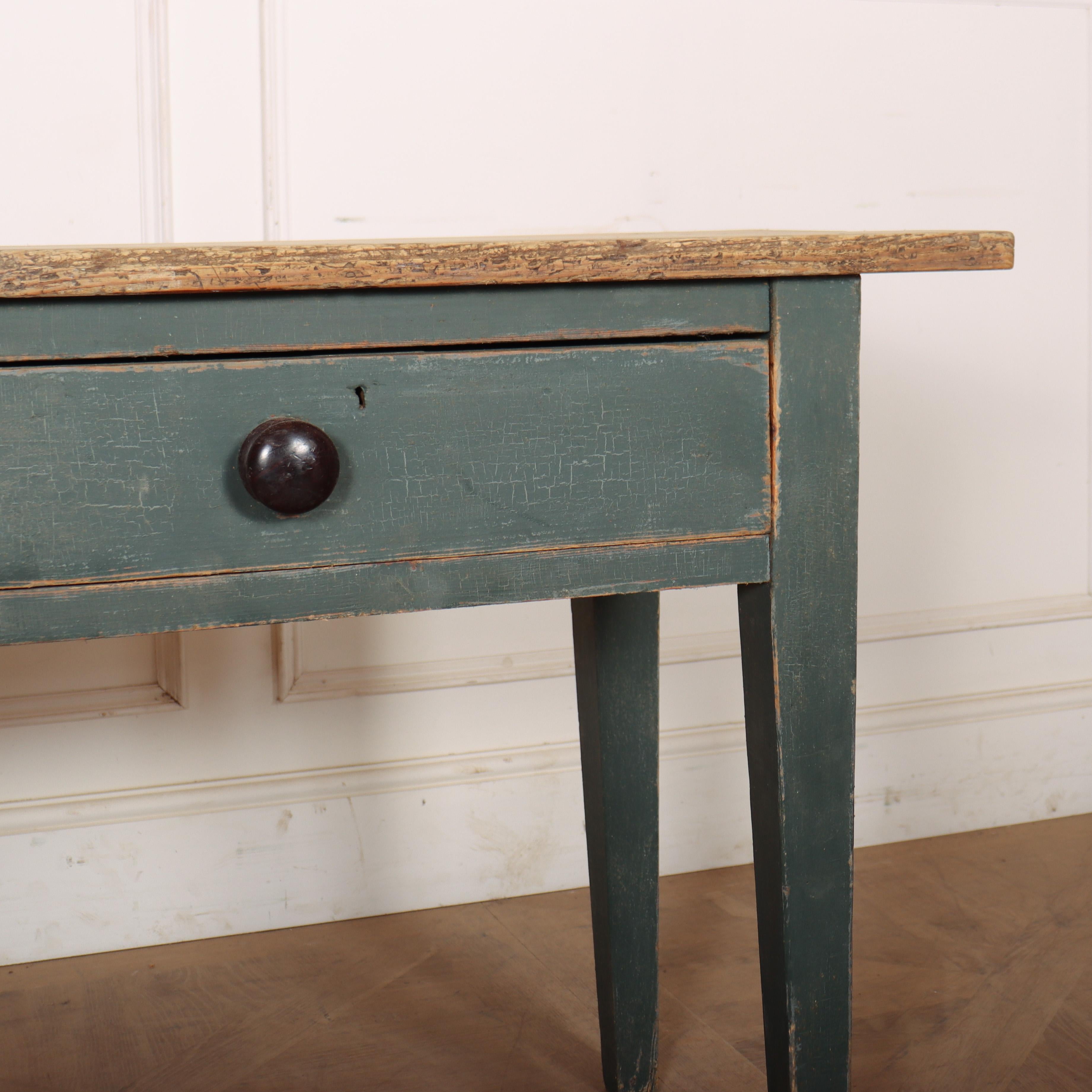 19th Century Scottish Painted Console Table For Sale