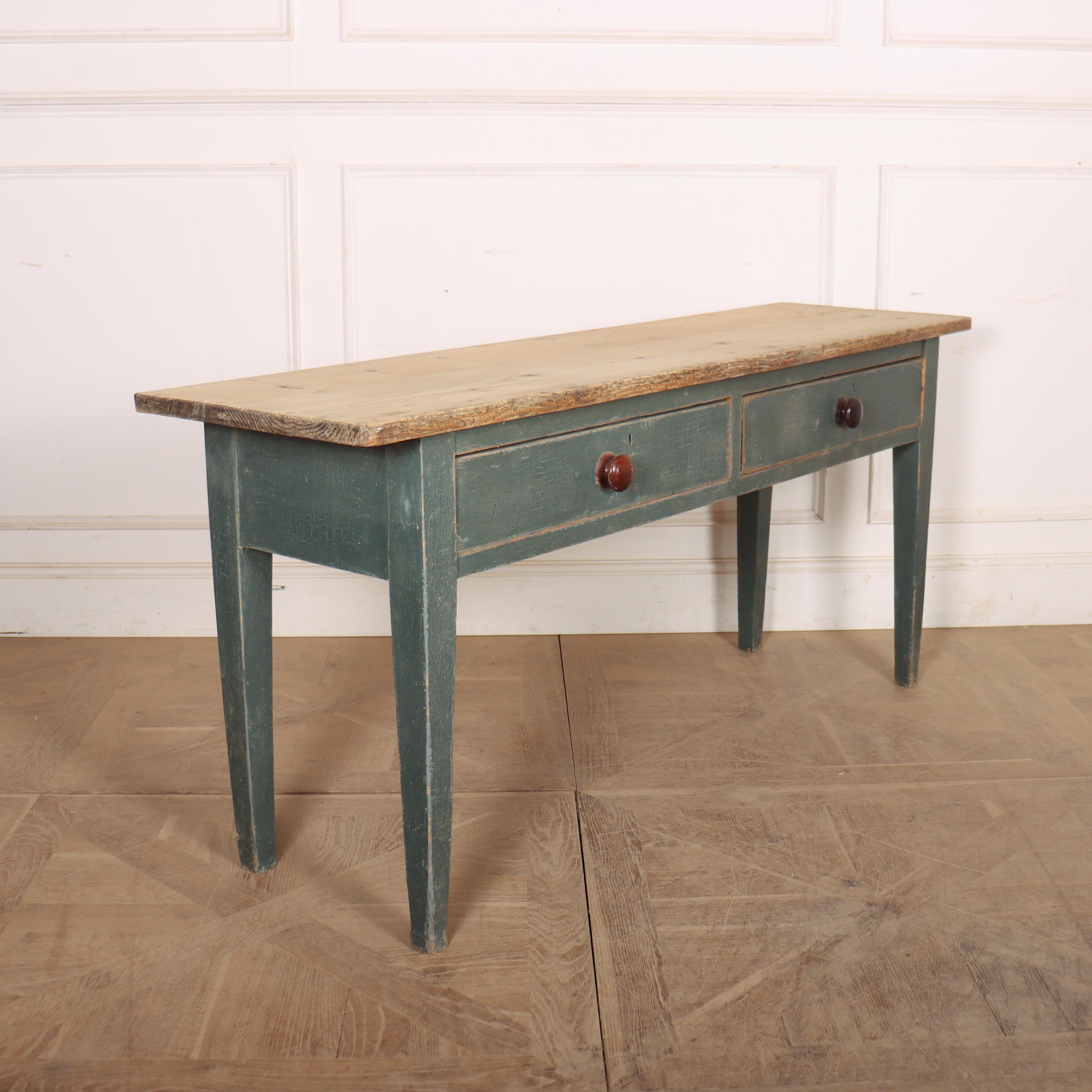 Scottish Painted Console Table For Sale 1