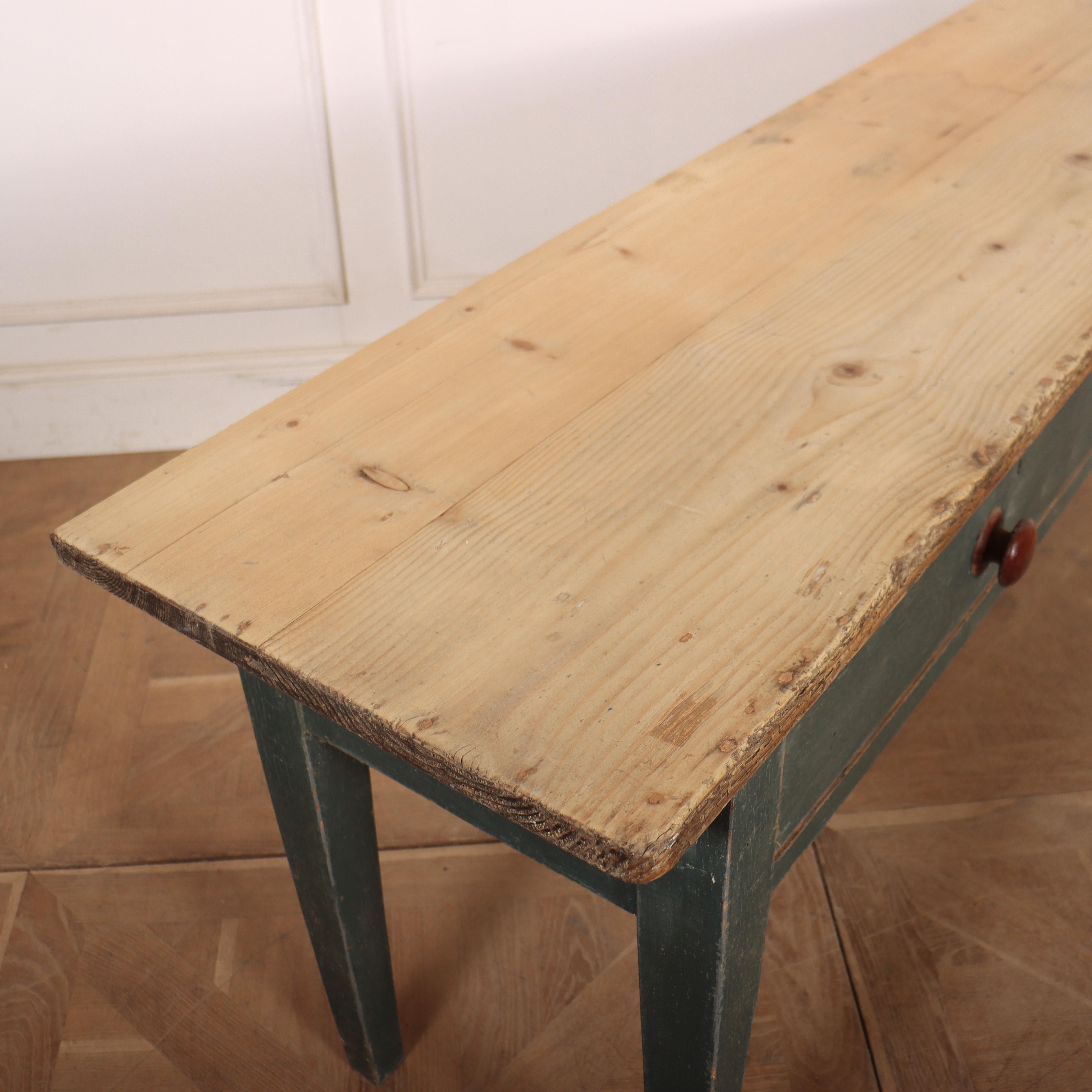 Scottish Painted Console Table For Sale 3