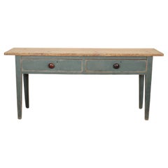 Antique Scottish Painted Console Table