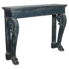 Scottish Painted Console Table Scottish Painted Console Table