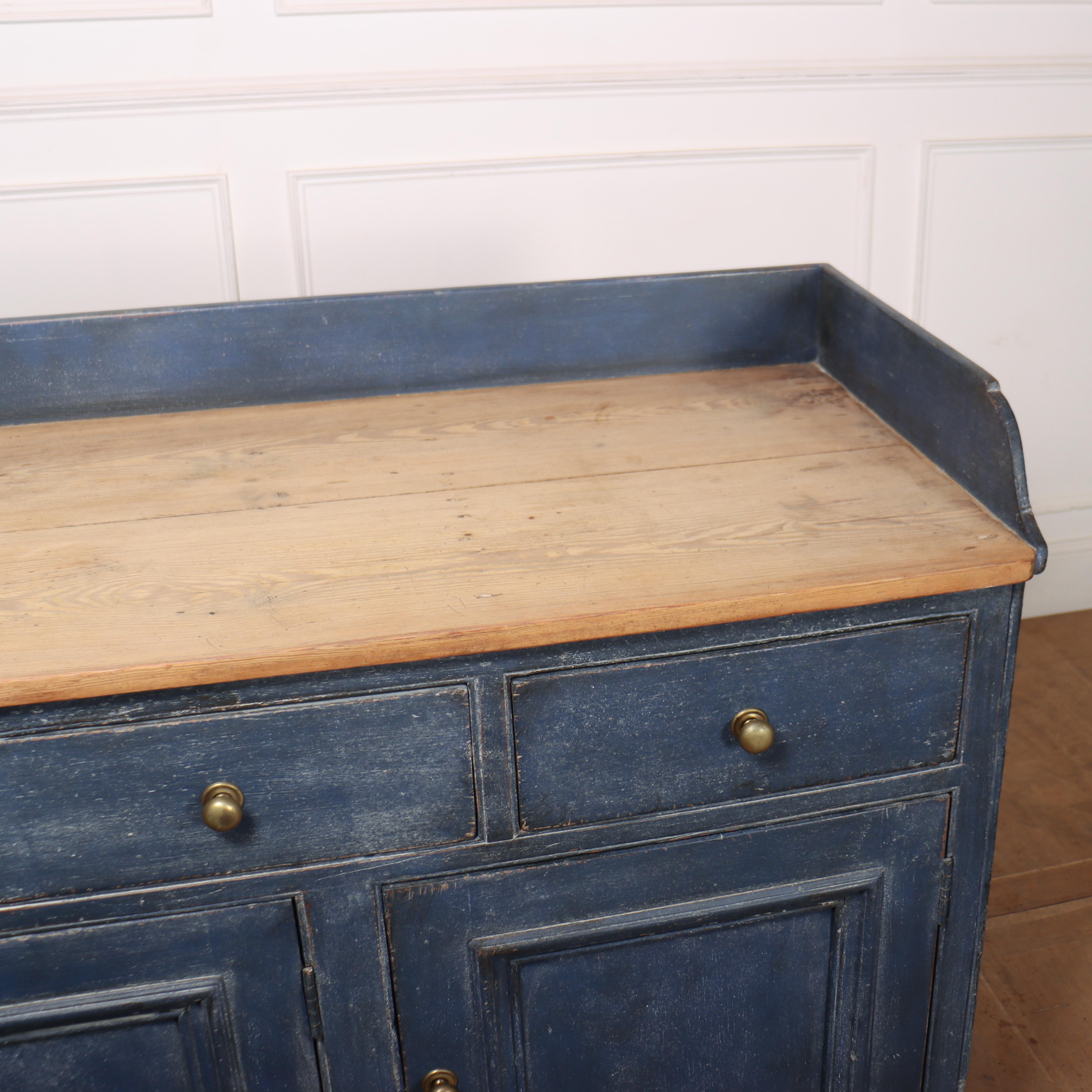 Scottish Painted Dairy Dresser For Sale 6