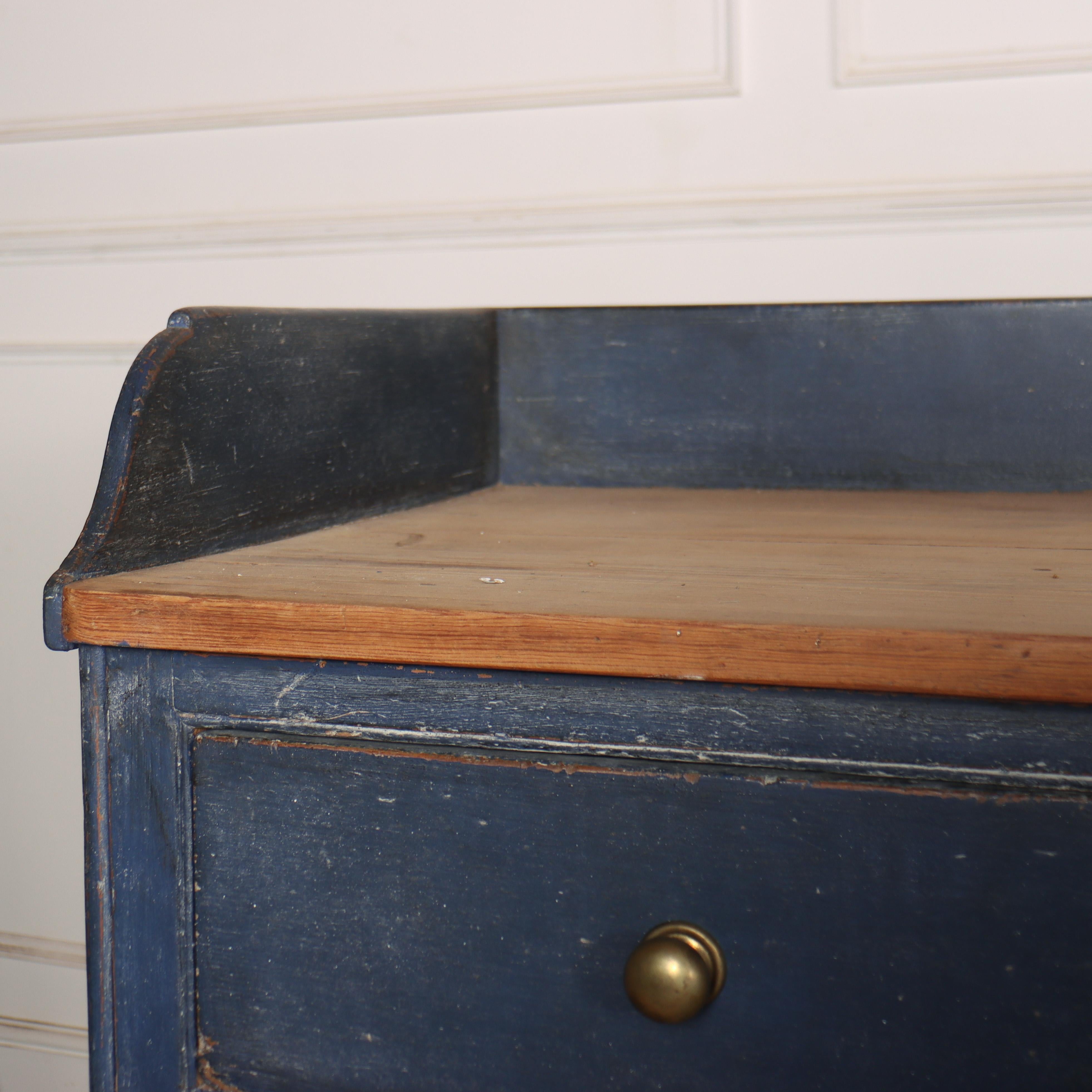Scottish Painted Dairy Dresser For Sale 2