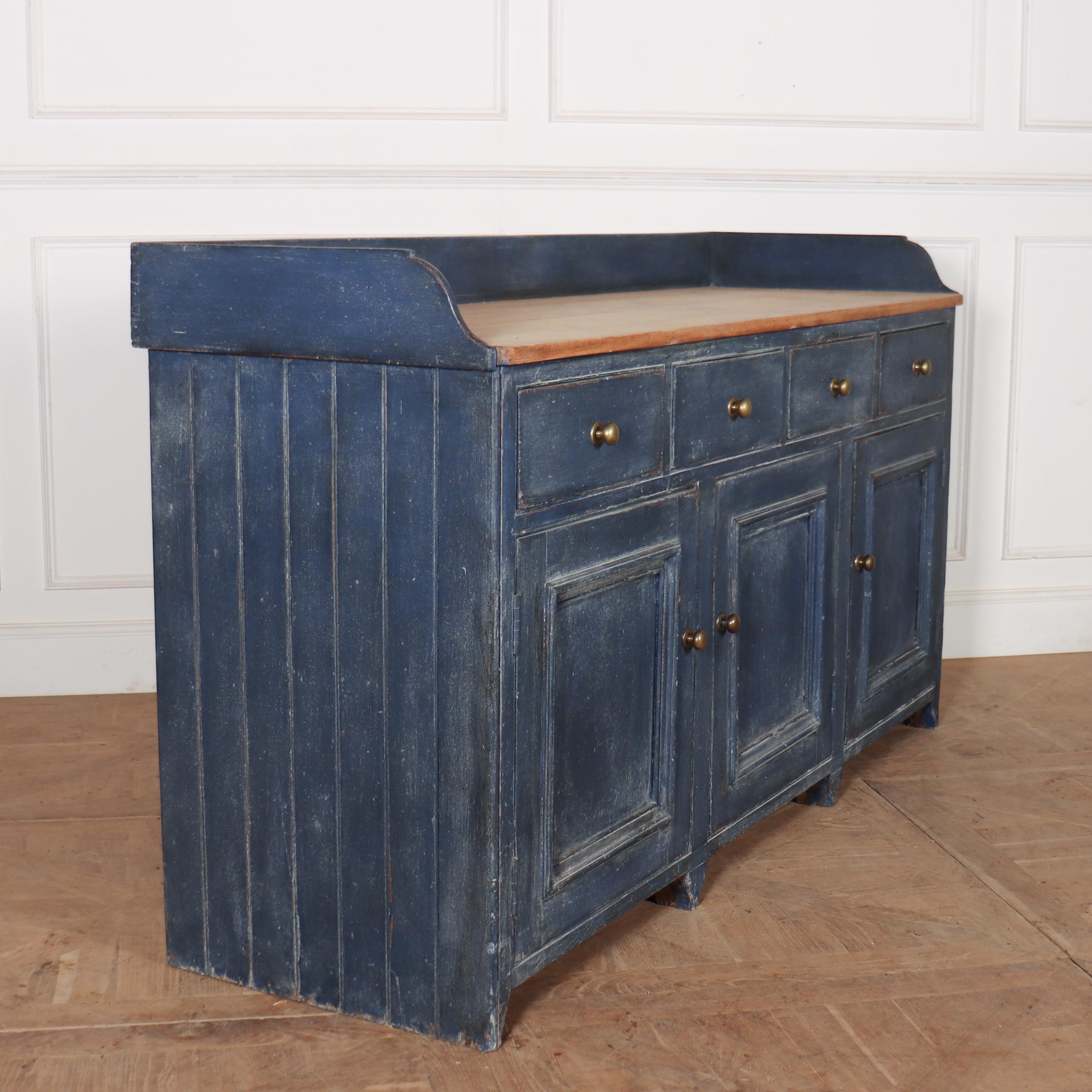 Scottish Painted Dairy Dresser For Sale 4