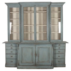 Armoire de domestiques écossais peinte