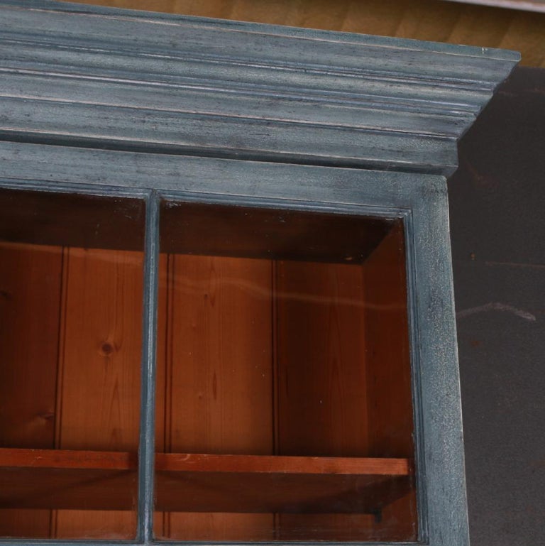 Scottish Painted Library Bookcase at 1stDibs