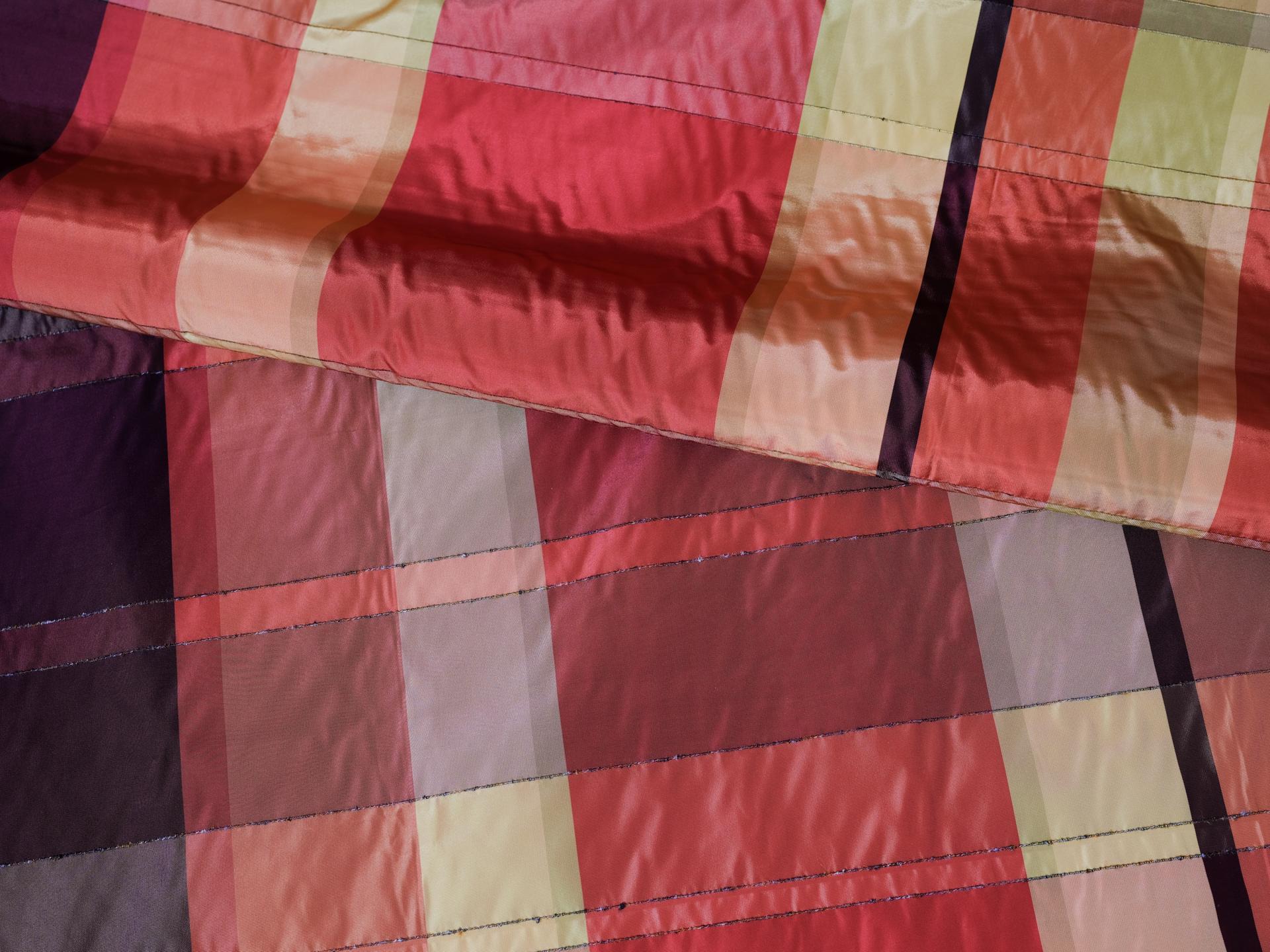 Italian Scottish Pattern Taffeta For Sale