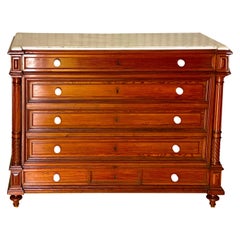 Antique Scottish Pine Chest of Drawers, 1840s