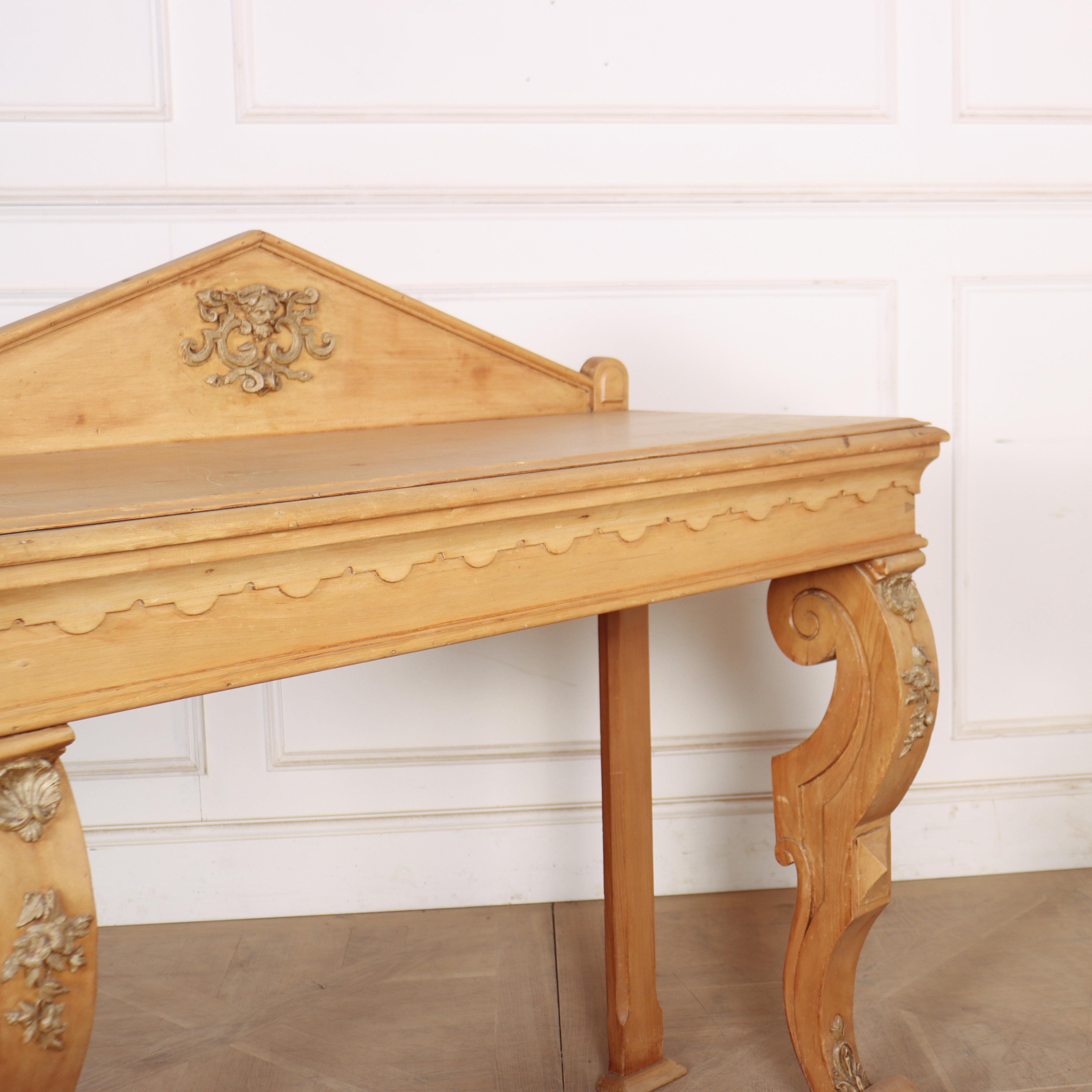 Tavolo consolle in pino scozzese In condizioni buone in vendita a Leamington Spa, Warwickshire